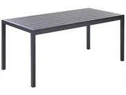 Set da pranzo da giardino 6 posti VERNIO Nero_909879