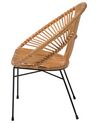 Rattan Accent Chair Natural SARITA_734928