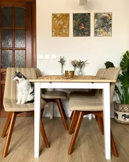 Set di 2 sedie da pranzo CALGARY Beige sabbia_871199