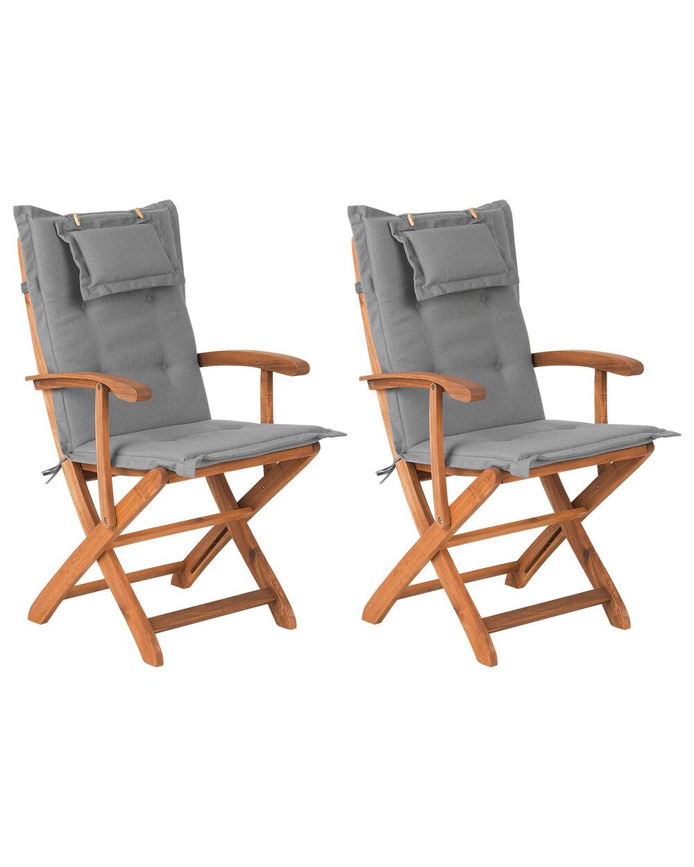 grey folding garden chairs