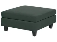 Modular Corner Sofa 4 Seater UNSTAD with Ottoman Fabric Dark Green Left Hand_925487