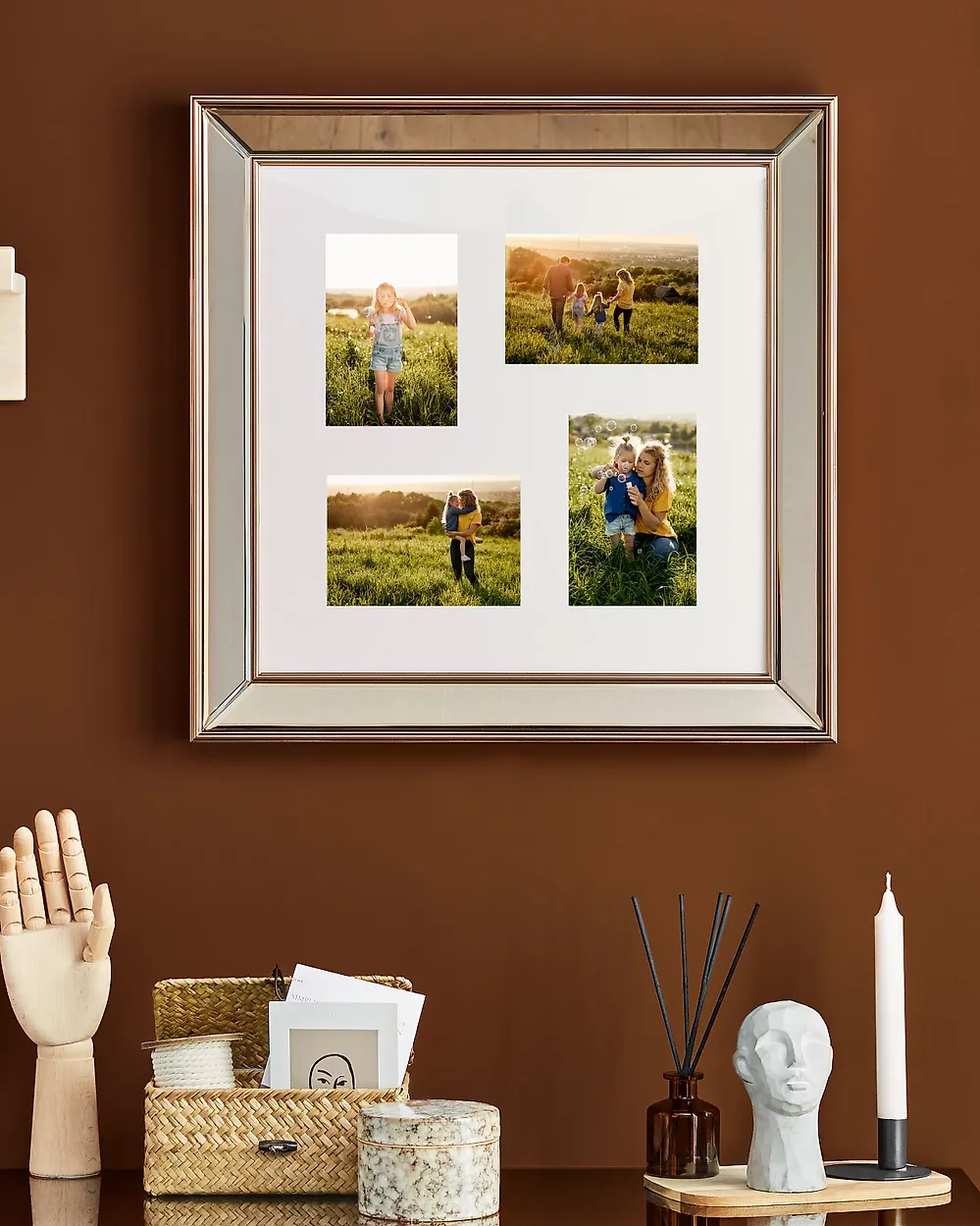 Frame for 4 Photos DABOLA Copper_1171943