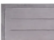 Vodná posteľ Zamat ROUEN 180 x 200 cm Tmavosivá_1004729