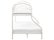Bunk Bed Metal CHAMONIX 90/140 x 200 cm Beige_1115584