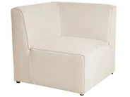 Modular Sofa 2 Seater LEMVIG Corduroy Light Beige_875029