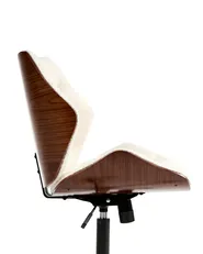 Desk Chair LOMPOC Boucle Off-White_1049126