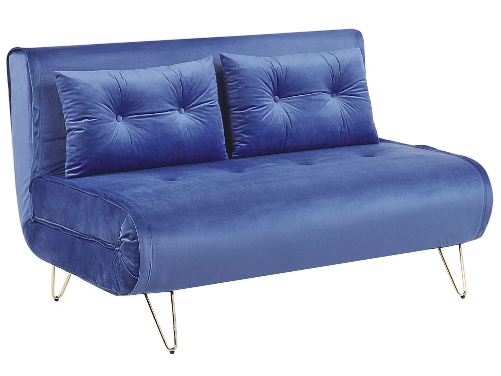 Made velvet sofa bed discount