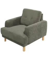 Armchair TUVE Corduroy Dark Green_911629