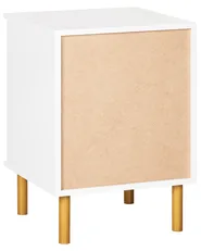 2 Drawer Bedside Table WALPOLE White_949707