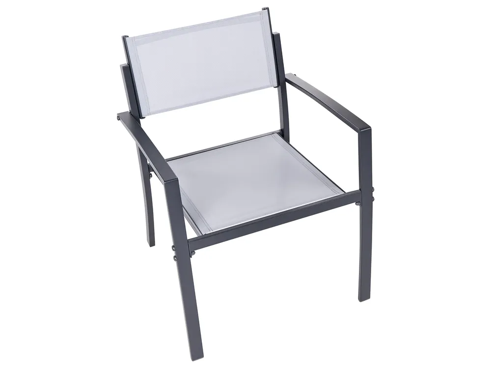 Bistro Set TAVOLETO Metal Grey_1044795