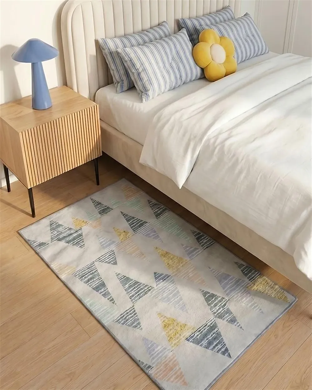 Tapis YAYLA Gris 80 x 150 cm_1179384