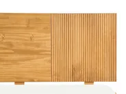 Letto Legno di pino FLAVIGNAC 160 x 200 cm Marrone chiaro_1118390