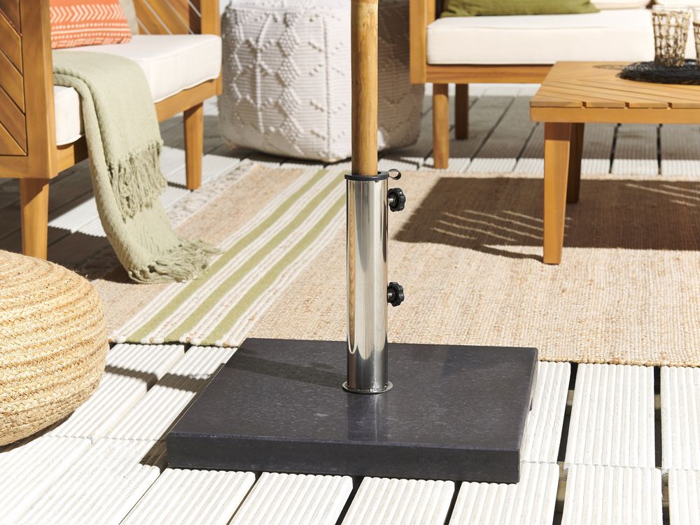 Sonnenschirmfuß CEGGIA Quadratisch Schwarz 25 kg