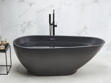 Freestanding Bath 1730 x 820 mm Black GUIANA