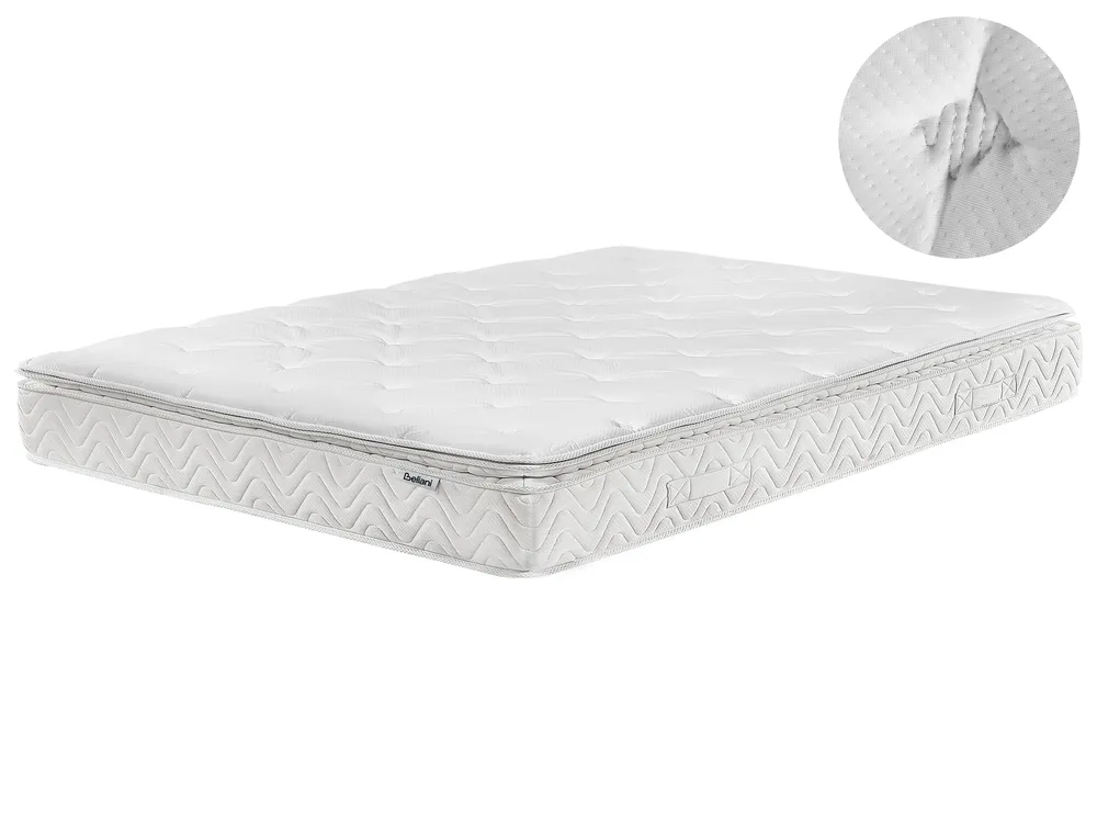 Materac kieszeniowy memory foam zdejmowany pokrowiec twardy LUXUS Różne rozmiary