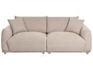 Living Room Set 5 Seater JUBEK Boucle Beige_1078442