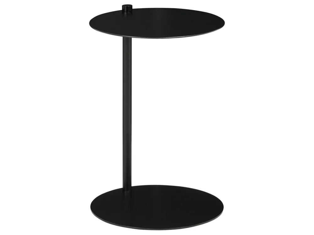 Side Table KENSICO Metal Black