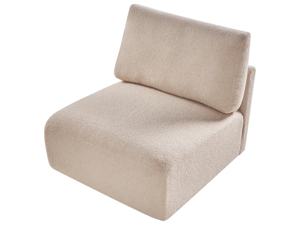 Sezione a 1 posto MESNALI Bouclé Beige_1046453