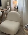 Boucle Armless Chair White LOVIISA_921425