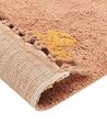 Bavlnený koberec 140 x 200 cm oranžová IGDIR_839631