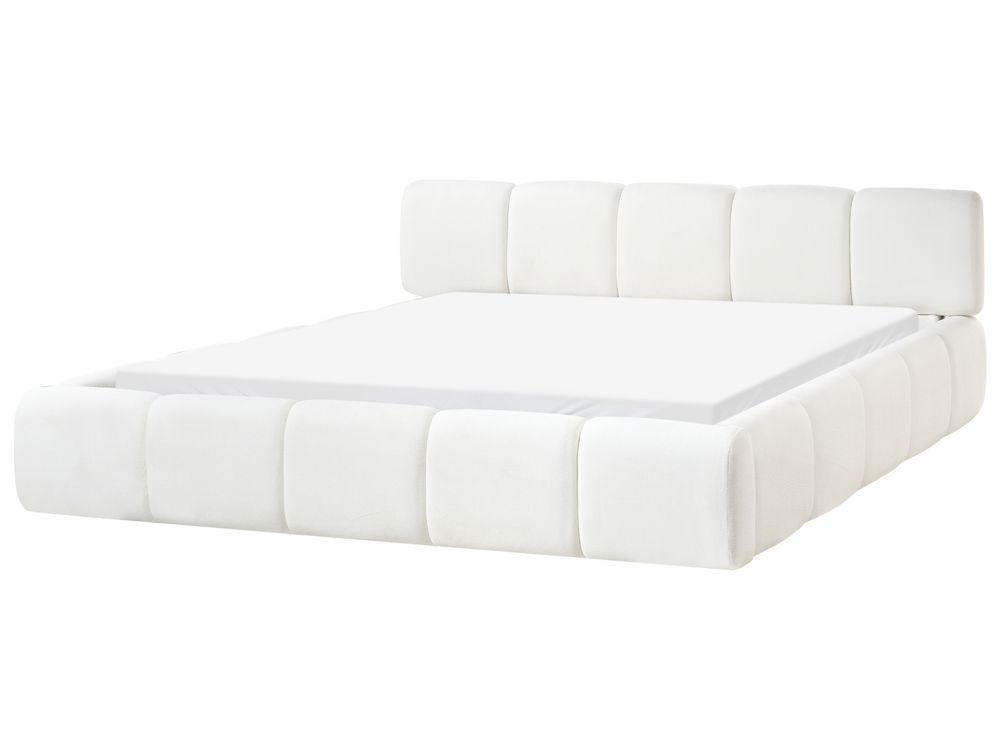 Säng med lamellram  ORVILLE 180 x 200 cm Off-White