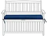 Bench Seat Pad Cushion SOVANA 108 x 45 cm Blue