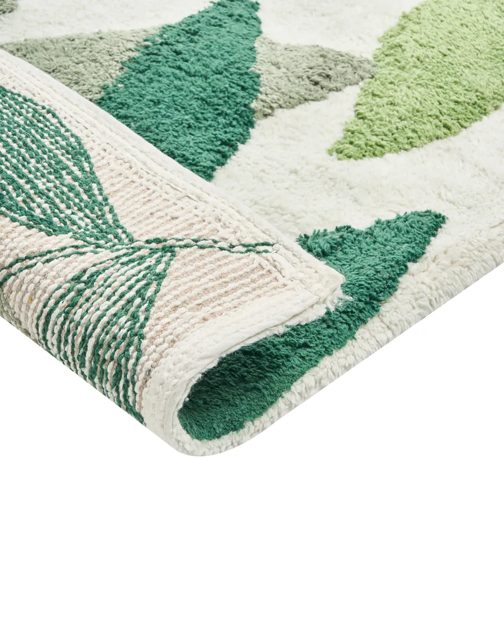 Tappeto da bagno ASAN Verde 60 x 90 cm Cotone_1025835