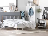 Bed Metal MAURS 180 x 200 cm (EU Super King) White_794546