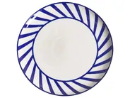 Set of 24 Dinnerware SHISO Porcelain White/ Blue_1064163
