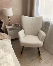 Rocking Chair ARSET Corduroy Off-White_1177550