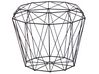 Wire Frame Side Table Black ELIDA_716017