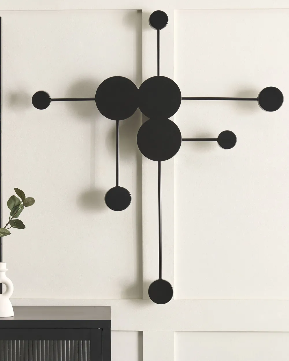 LED Wall Lamp MARIATO Metal Black_872308