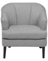 Fabric Armchair Grey ELVERUM_711917