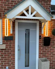LED Aussenwandleuchte ROSALIE Gold_939917