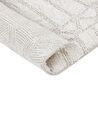 Tapete de casa de banho em algodão creme 60 x 90 cm TEKKE_905512