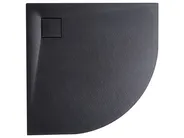 Brodzik prysznicowy PARON 90 x 90 x 3 cm Czarny_968656