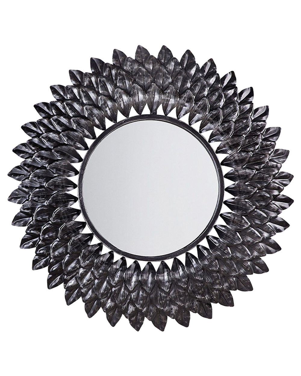 Vægspejl LARRAU 70 cm 70 cm Metal Sølv