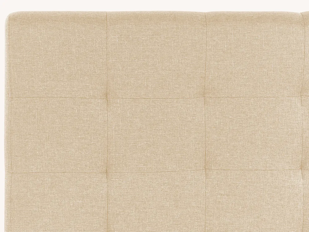 Bed Fabric LA ROCHELLE 180 x 200 cm (EU Super King) Beige_833108