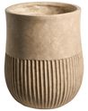 Blumenkübel PYLAROS 36 cm Beige