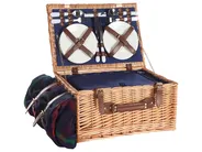Picnic Basket CREPES Wood Brown_964410