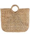 Set of 2 Water Hyacinth Baskets Natural POMPANO_825088