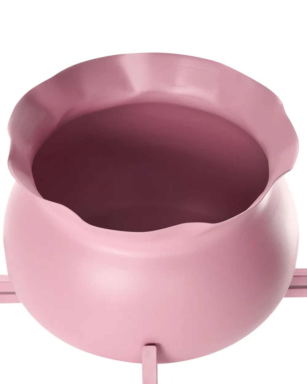 Kwietnik MOKUREN 25 cm Metal Różowy_1033051