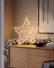Outdoor Decoration LED MADUM 50 cm Star Silver_1015614
