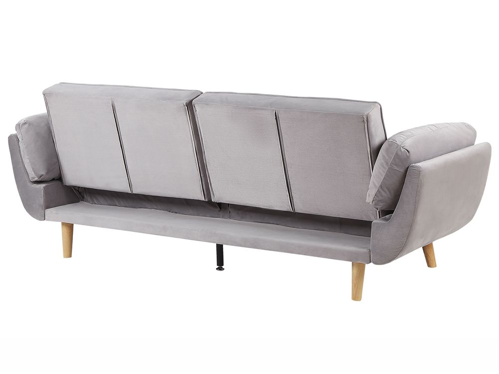 Grey bedroom couch discount