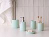5-Piece Bathroom Accessories Set POZUZO Mint Green
