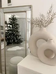 Wall Mirror FENIOUX 50 cm 130 cm Silver_814754