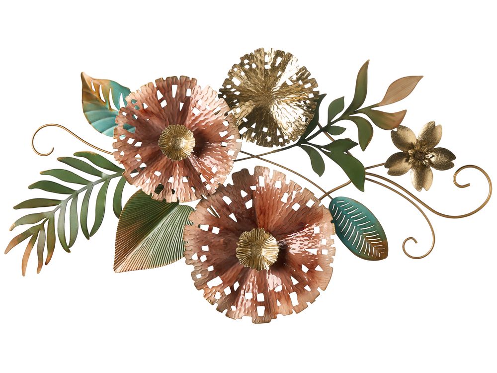 Decoração de parede Flor TECHNETIUM 50 cm Multicolor