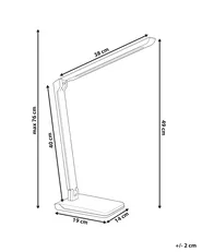 LED Desk Lamp PICTOR with Dimmer Silver_1018709