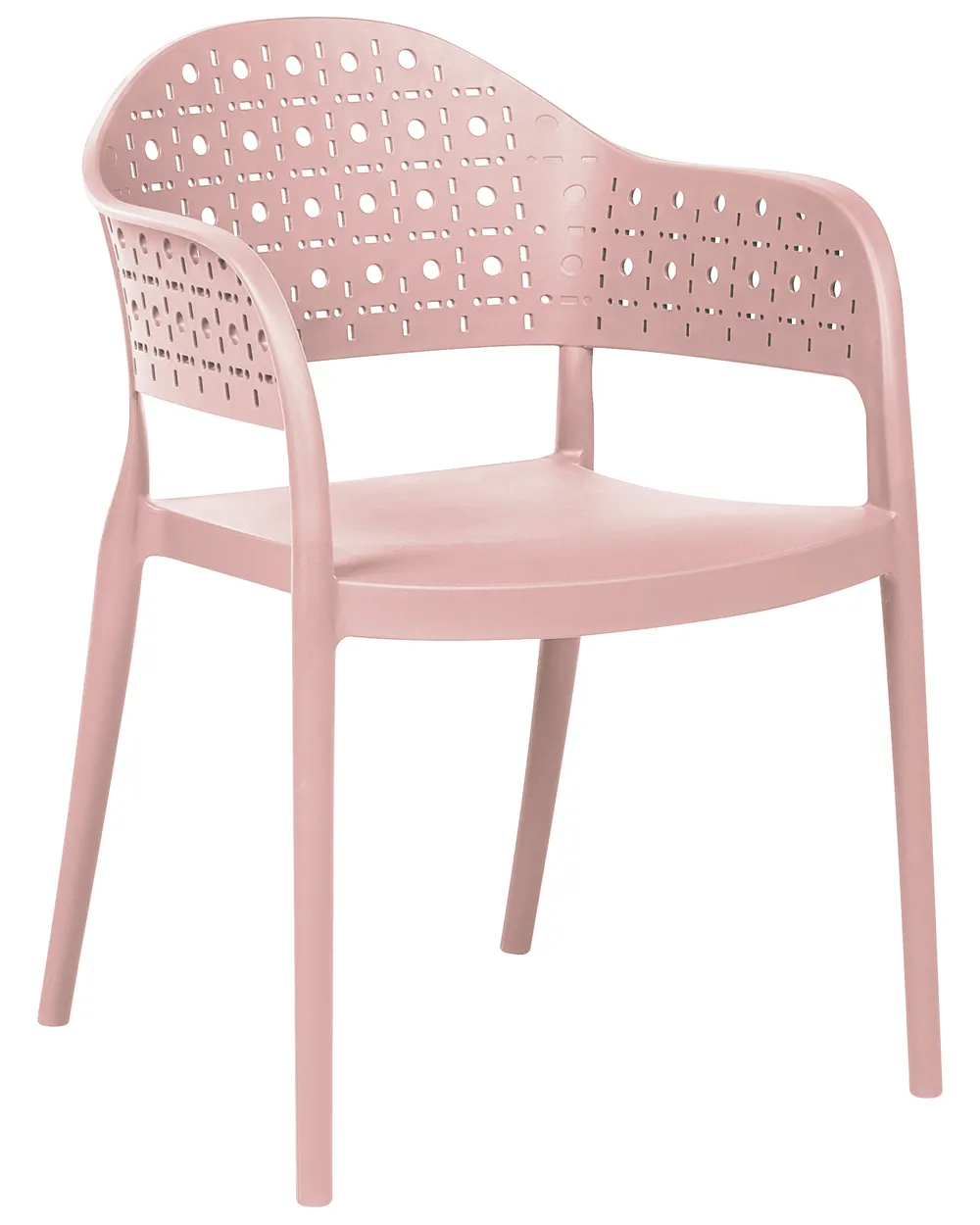 Set of 4 Chairs NARINO Pink_1069750