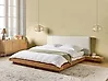 Waterbed Boucle ZEN 160 x 200 cm (EU King Size) Natural Ash Wood